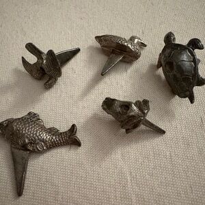 Vintage Reed & Barton Silver Plated Animal Candle Holder